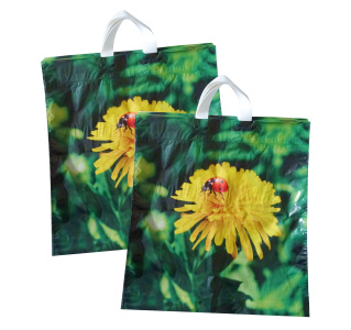 LDPE Taška s uchem Pampeliška-440x470mm,37mic.